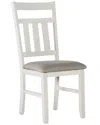 Powell Turino Dining Side Chair In White