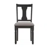 Powell Willow Grey Side Chair In Neutral