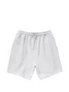 Power Goods Loopback Drawstring Shorts In Blue