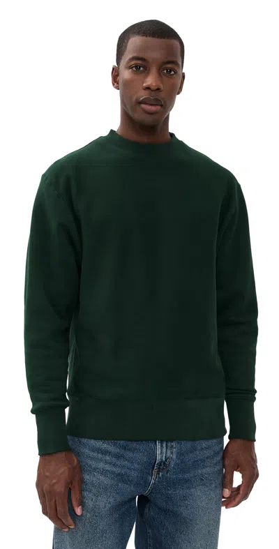 Power Goods Super Weight Crewneck Forest Green
