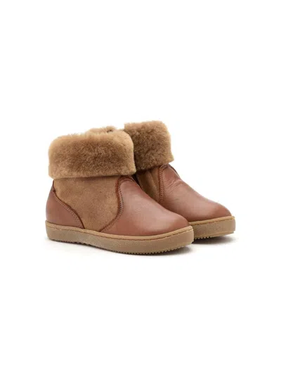 Pèpè Kids' 848 Boots In Brown