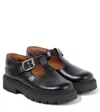 Pèpè Leather Loafers In Black