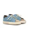 Pèpè Leather Sneakers In Blue