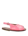 Pèpè Toddler Girl Sandals Pink Size 9.5c Leather In Pink