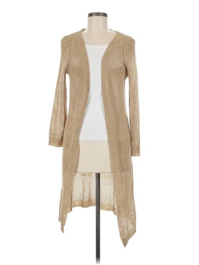 Pre-owned Ppla Clothing Cardigan Sweater In Brown