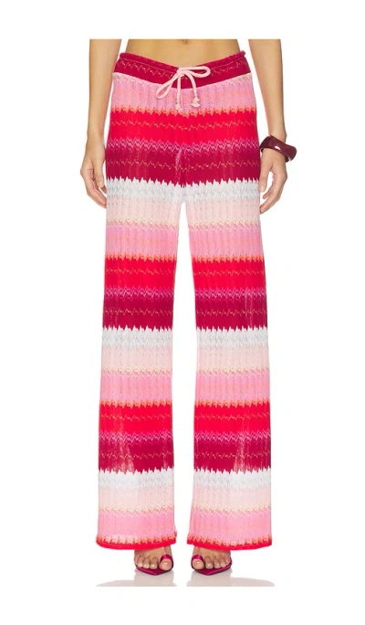 Pq Bree Boho Pant In Multi