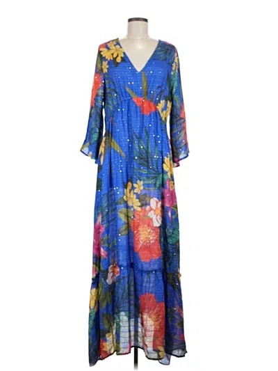 Pre-owned Pq Casual Dress In Blue