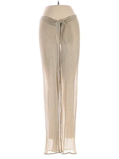 Pq Casual Pants In Gold