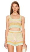 PQ CROCHET CROP TOP