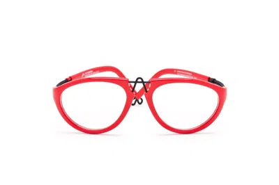 Pq Eyewear By Ron Arad Eyeglasses In Red