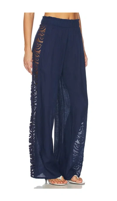 Pq Jace Lace Pant In Blue