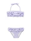 Pq Little Girl's & Girl's 2-piece Swim Set In Lavender