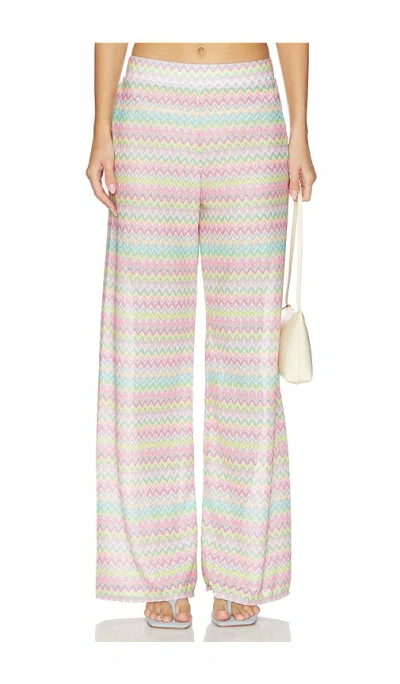 Pq Meg High Waist Pant In Love Spell
