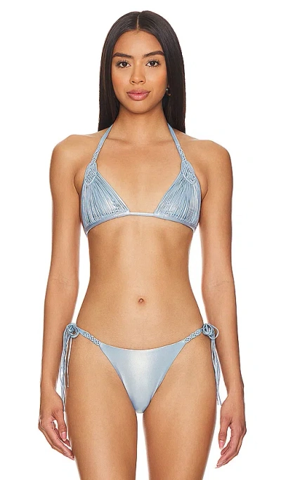 Pq Mila Bikini Top In Mermaid