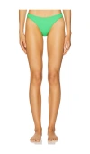 Pq Sarah Teeny Bikini Bottom In Matcha