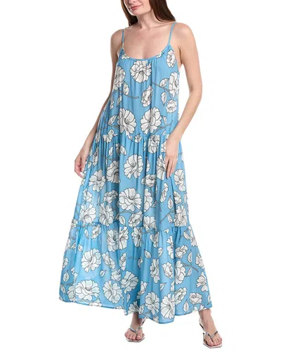 Pq Swim Aaron Long Dress In Blue