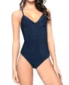Pq Swim Amava One Piece Swimsuit In Sapphire In Blue