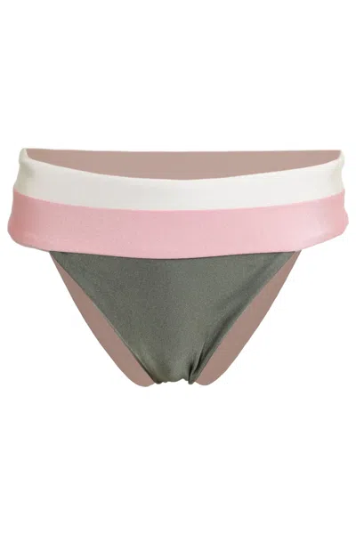 Pq Swim Banded Bottom Olive In Gray