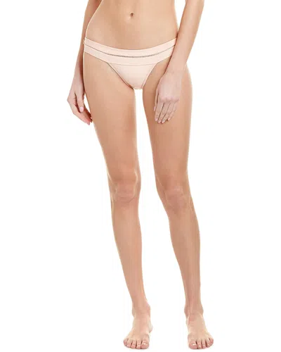 Pq Swim Banded Mesh Teeny Bottom In Neutral