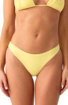 Pq Swim Teeny Ruched Bikini Bottoms In Multi