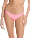 Pq Swim Basic Ruched Full Bikini Bottom In Pink