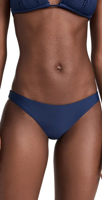 Pq Swim Basic Ruched Full Bottoms Navy