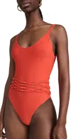 Pq Swim Beaded Brynn One Piece Milos In Milos