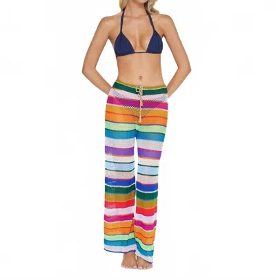 PQ SWIM BREE BOHO PANT IN CALYPSO