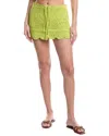 Pq Swim Camila Skirt In Green
