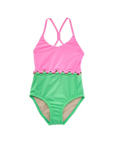 Pq Swim Kids' Cammy Loop One-piece In Multi