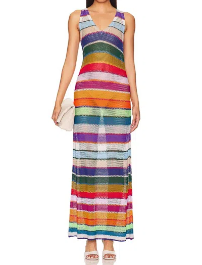 Pq Swim Coco Coverup Dress In Calypso In Multi