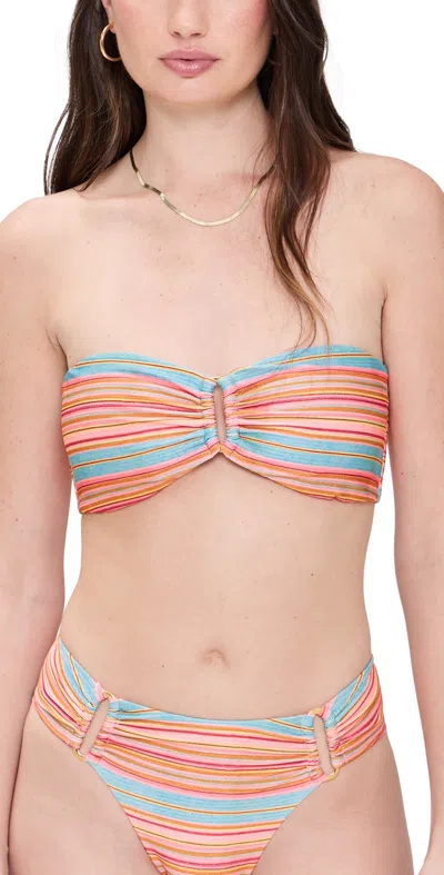 Pq Swim Detail Bandeau Bikini Top Balboa