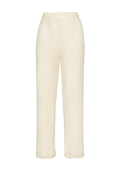 Pq Swim Eliza Pant Ivory