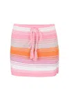 Pq Swim Ellie Skirt Clementine In Multi