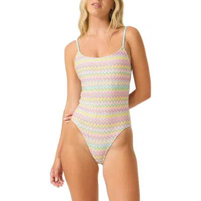 Pq Swim Eloise One-piece Swimsuit In Multi