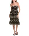 Pq Swim Evie Smocked Cover-up