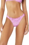 PQ SWIM PQ SWIM FANNED LACE BIKINI BOTTOMS