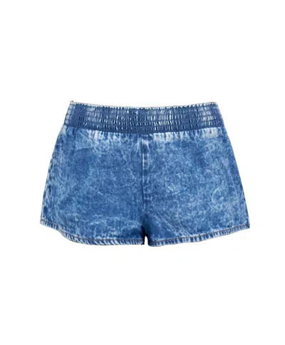 Pq Swim Girl's Kelly Shorts In Indie Sky In Blue