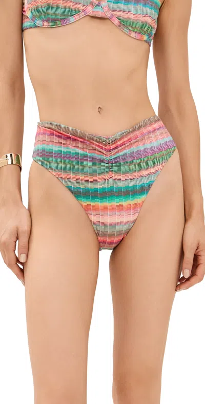 Pq Swim Harlow High Waist Bottoms Amaya