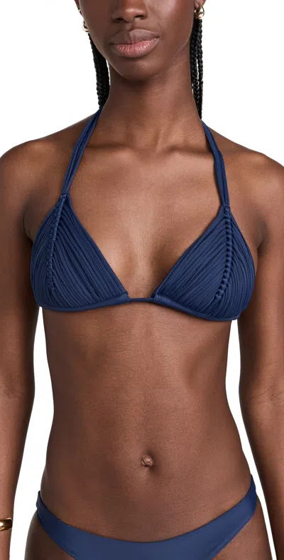 Pq Swim Isla Tri Top Navy