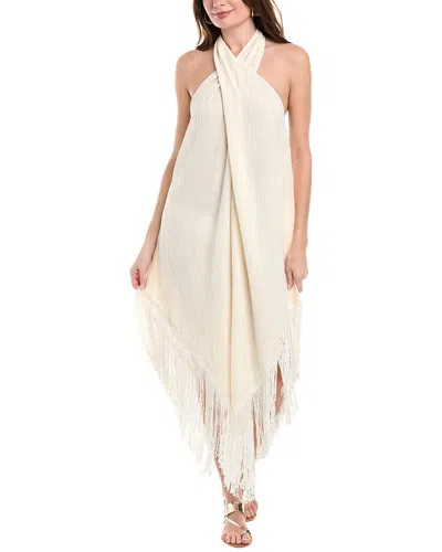 Pq Swim Kate Fringe Cover-up In White