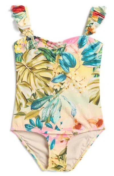 Pq Swim Kids' Flutter One-piece Swimsuit