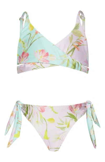 Pq Swim Kids' Gianna Two-piece Swimsuit In Multi