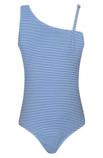 Pq Swim Kids' Little Grace One-piece Swimsuit In Blue
