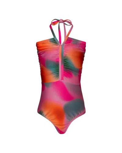 Pq Swim Kids One Piece Bathing Suit In Multi