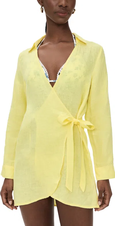 Pq Swim Lily Cover Up Buttercup In Yellow