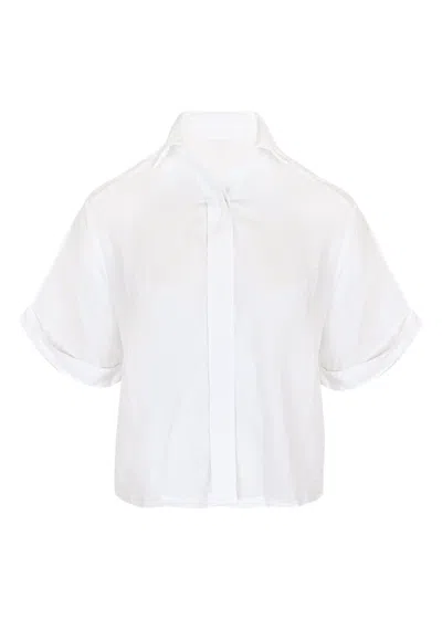 Pq Swim Linen Top Water Lily