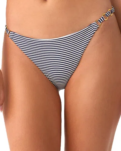 Pq Swim Link Hardware Trim Bikini Bottom In Gray