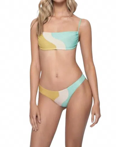 PQ SWIM LUNA WAVE TOP IN DIVINE