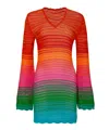 Pq Swim Maeve Tunic Tangerine In Multi